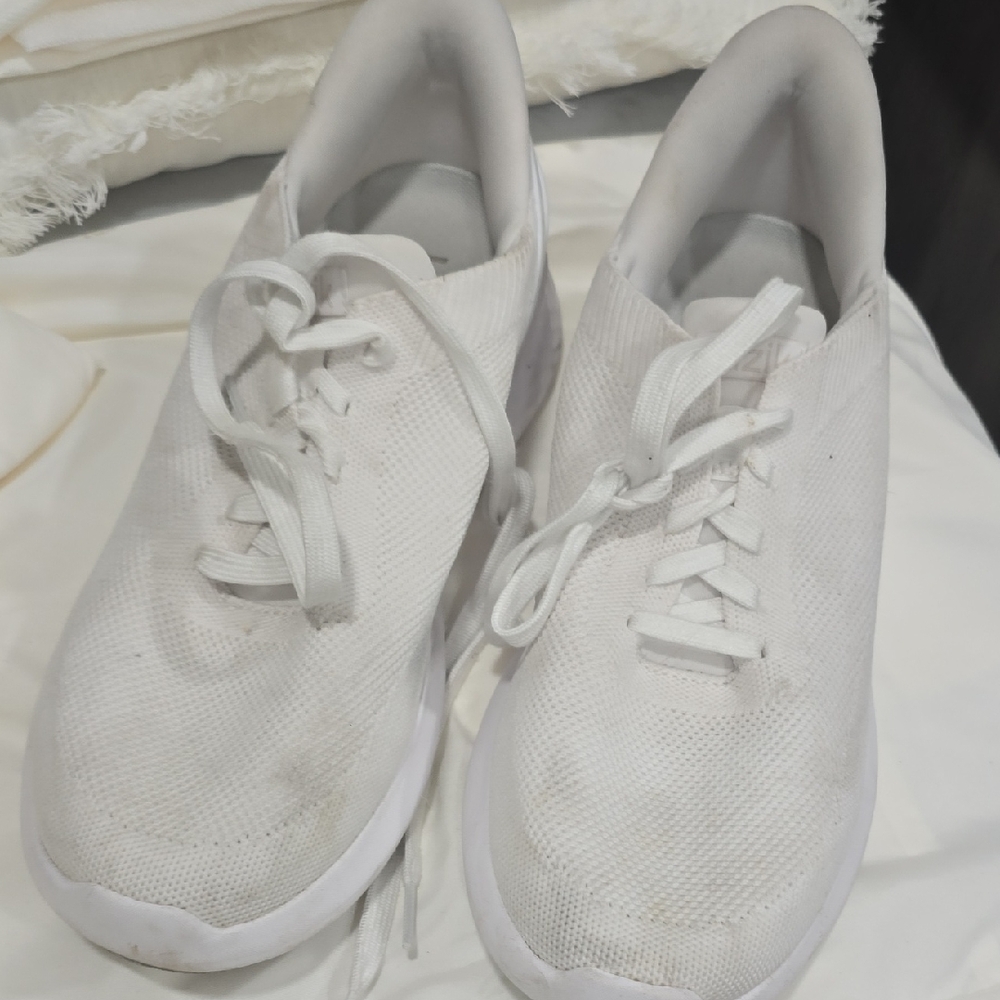 White Athletic Sneakers